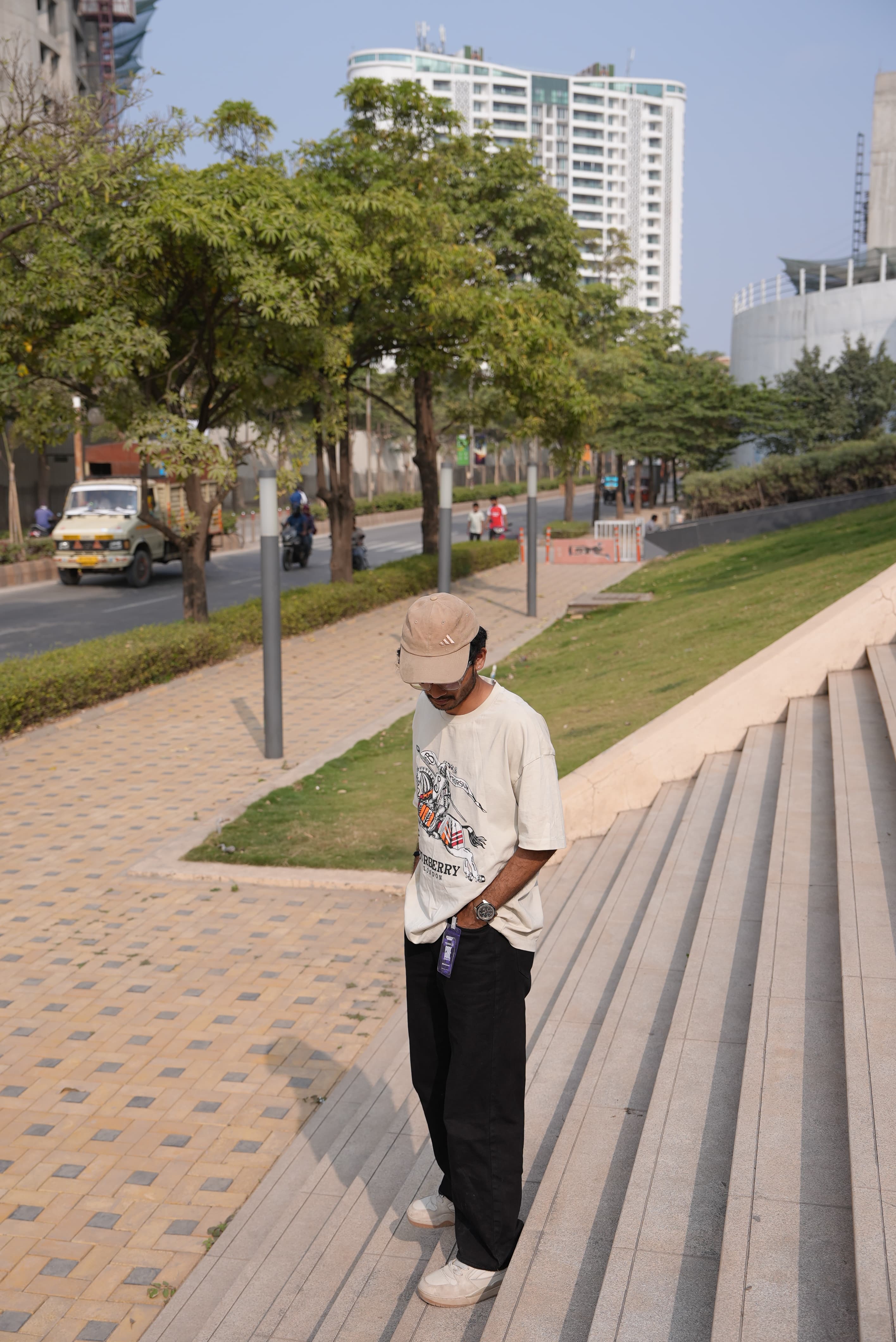 Rithwik on location